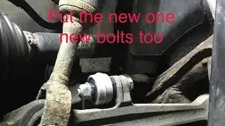Audi A4 B5 Koppelstange Wechseln (Anti Roll Bar replace)