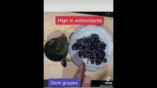 Have you tried a dark grape only diet ?