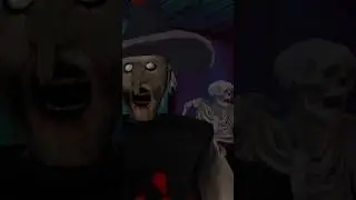 Skeleton joins Granny in Granny 1.8.6 New Update Gameover #gaming