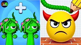 Epic Android Game Faceoff SPRANKY MERGE MASTER vs DRAW TO SMASH