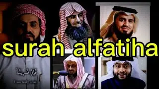 Recitation of fatiha by famous imams
