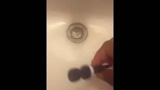 How to remove a stuck pop up sink plug