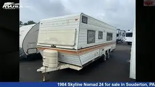 Amazing 1984 Skyline Nomad 24 Travel Trailer RV For Sale in Souderton, PA | RVUSA.com