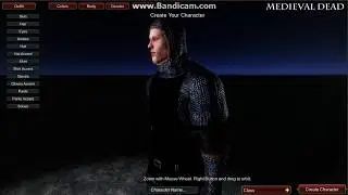 Medieval Dead Character Create 02