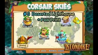 Corsair Skies + Paw Print, Part #3 of 4. Klondike Adventures (Dec 2025). 26,060 energy points spent!