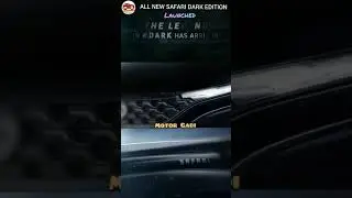 Black Edition All New Safari | TATA MOTORS #shorts #Motor gadi #Serene Nayak