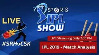 #IPL2019 Match Day 26 | Sunrisers Hyderabad vs Chennai Super Kings | #SRHvCSK