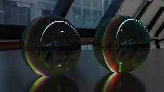 Blender 3.6 Chinese tutorial :Blender cycles continuous glass dispersion. 搅拌机循环连续玻璃分散中文教程