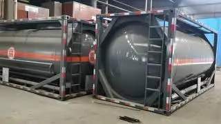 20/20 Offshore / Road type Lined Acid Tank Container WhatsApp:+8615271357675