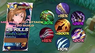 MLBB Melissa | Attack Speed Build