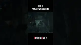 Mr. X Remake vs Original #ResidentEvil2 #MrX