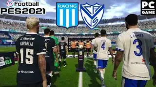 RACING CLUB VS V&Eacute;LEZ SARSFIELD - LIGA PROFESIONAL ARGENTINA 2025 - ESTADIO PRESIDENTE PER&Oacute;N -ESPN TV