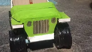 #jeep #with #new #look #painting #started #handmade #jeep #support #my #channel