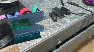 My 3D printed red diamond play button