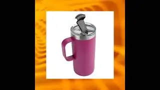 RTIC 16 oz Travel Coffee Cup - Very Berry, Matte