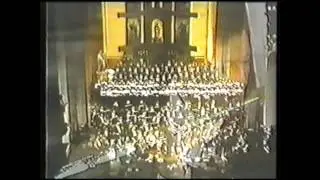 9a. Sinfonía, 4o. mov. de Beethoven (1989) - OSEM, Coro de la ENM, de la EBAT y del CNM