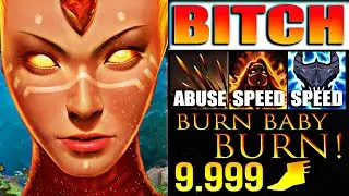 ABUSE FOR ATTAK SPEED LINA BITCH (BURN BABY BURN) I ABILITY DRAFT