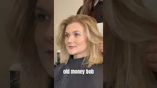 old money bob hair Inspo #hairtutorial #bobhaircut #hairvideo