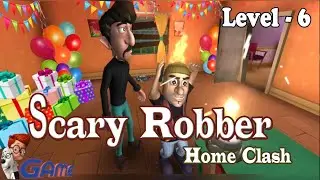 Scary Robber Home Clash - Level 6