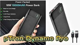 pTron Dynamo Pro 10000mAh 18W QC3 0 PD Power Bank