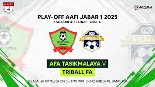 Afa Tasikmalaya v Triball FA  | Play-off AAFI JABAR 1 2025 U13 Tahun