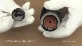 Al Pasci&agrave; Curvy Black Matte 01