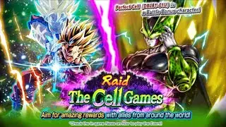 THE CELL GAMES RAID SUPER SAIYAN 2 GOHAN Boss Battle | Dragon Ball Legends