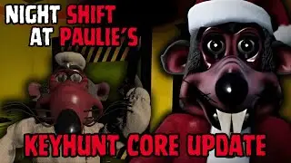 Night Shift at Paulie's - Keyhunt Core Update - Full Game Walkthrough & Ending - Roblox
