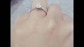 1.25ct Certified Diamond Engagement Ring.