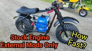 Coleman CT200 Duromax 208 External Speed mods Zip Tie Governor Delete Drag Racing