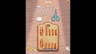 Cookingdom level 35 King Crab 🦀 GameWithMeow #cookingdom #cookinggame #cozygaming #food #meowstyle