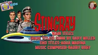 TV SCREEN GEMS 60s-STINGRAY-MAIN TTLES-(RARE TITLES)SUNG BY GARY MILLER & END TITLES