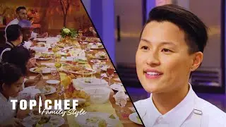 Chef Melissa King is in the Kitchen for Thanksgiving | Top Chef: Family Style