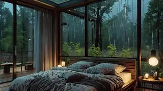 Fall Asleep Fast | Relaxing Piano Music With Rain Sound, Relief Stress, Deep Sleep