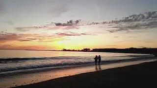 Doheny Beach Park sunset.