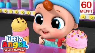 Bayi John Suka Es Krim | Little Angel Bahasa Indonesia | Kartun dan Lagu Anak Anak
