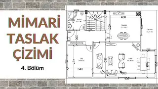 KAT PLANLARI - MİMARİ TASLAK ÇİZİMİ | VİLLA YAPIMI #müstakilev​​ #villa #radyetemel #beton #etriye
