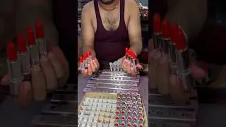 Girls Lipstick Factory Making #viral #reels #shorts #trending #Lipstick #makeup #making