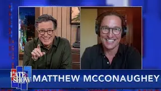Matthew McConaughey On Whether He'd Run For Governor of Texas