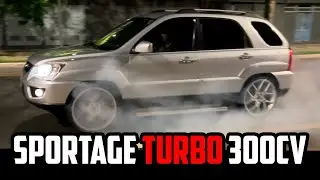 KIA SPORTAGE TURBINADA (e automática!) COM 300CV + todos os detalhes do projeto!