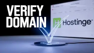 how to verify domain ownership in hostinger