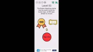 Brain challenge think outside level 50 solution or walkthrough