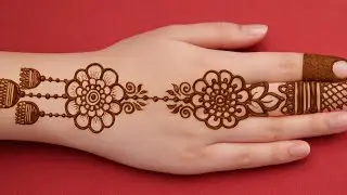 Arabic Mehndi Design||Easy arabic mehndi design || Mehndi Design vedio 2026|| Mehndi Design simple||