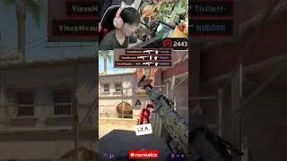 1v4 Ace! #outplayed #csgo #csgomemes #cs2