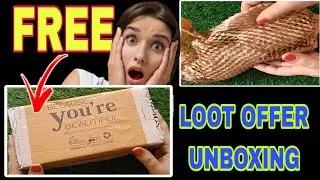 FREE PRODUCTS UNBOXING 🔥 LOOT OFFER TODAY 😱