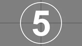 Countdown Timer  (Royalty-free video)