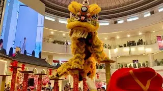 CNY 2026 | Lion Pole Dance at Mall @ Alam Sutera | Barongsai Tonggak
