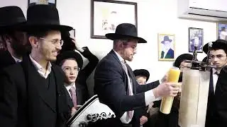 הכנסת ספר תורה שע״י קהילת אהל תורה  ברכפלד כח כסלו נר חמישי התשפ״ו צילום בצליל ובזמר חלק 3 {קנון}