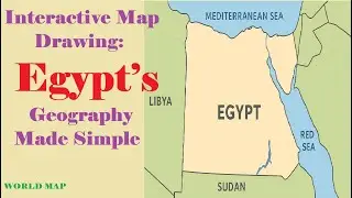 Interactive Map Drawing: Egypt&rsquo;s Geography Made Simple