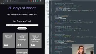 30 days of React - Day Twenty Nine - Completed full-stack MERN '
